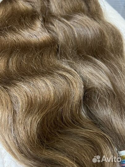 Срез детских кудрявых волос 48-52 см/119г