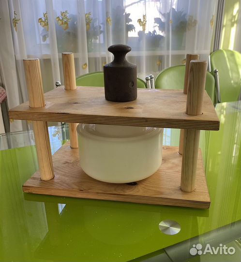 Прес для сыра деревянный