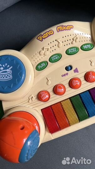 Музыкальные игрушки пианино телефон детские