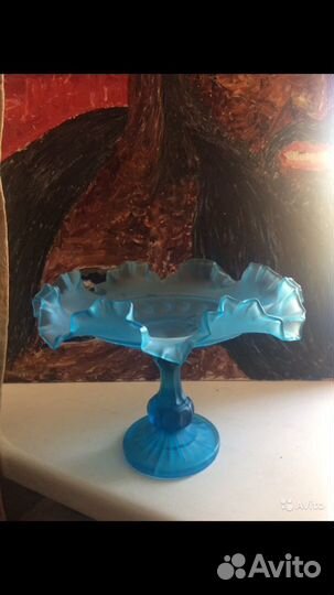 Цветная старинная царская ваза