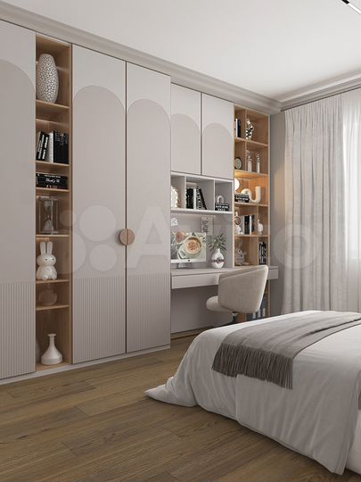 2-к. квартира, 65,5 м², 7/22 эт.