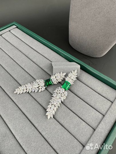 Серьги серебряные