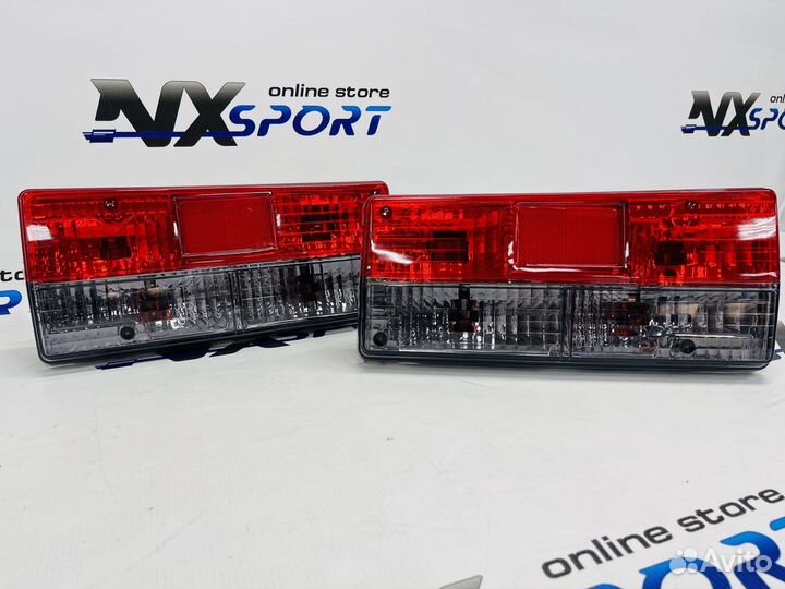 Фонари 2105 красно-тонированные