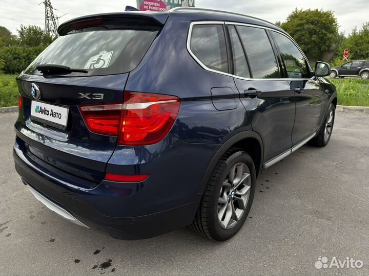 BMW X3 3.0 AT, 2016, 170 000 км