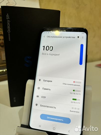 Samsung Galaxy S9 Plus, 6/64 ГБ