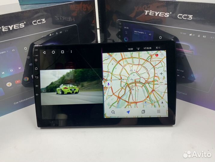 Магнитола на андройде Teyes CC3 3/32 для Volkswage