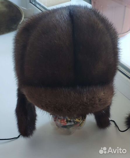 Шапка норковая размер 56