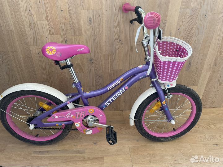Детский велосипед для девочки 16