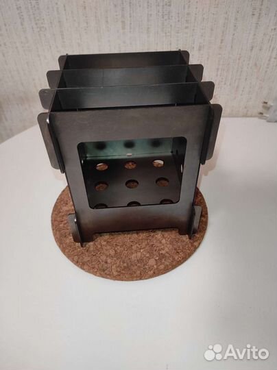 Печь щепочница походная