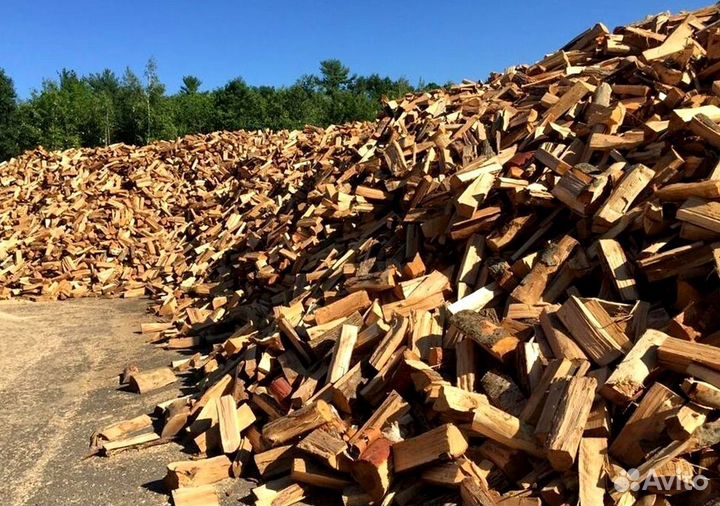 Дрова крупнонаколотые