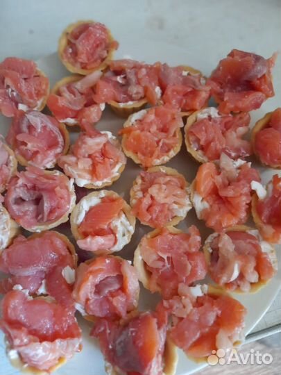 Семга обрезь слабосоленая лосось