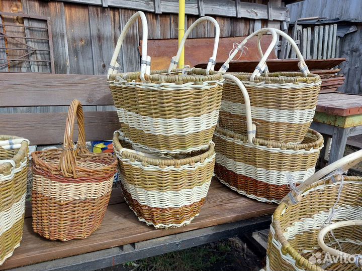 Плетеные корзинки