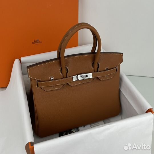 Сумка hermes birkin 30 togo ручной пошив