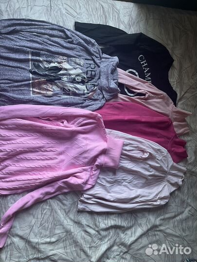 Вещи и обувь пакетом на девочку 140