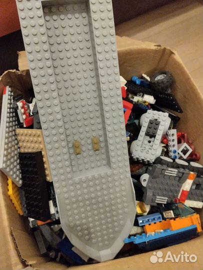 Lego россыпью коробке