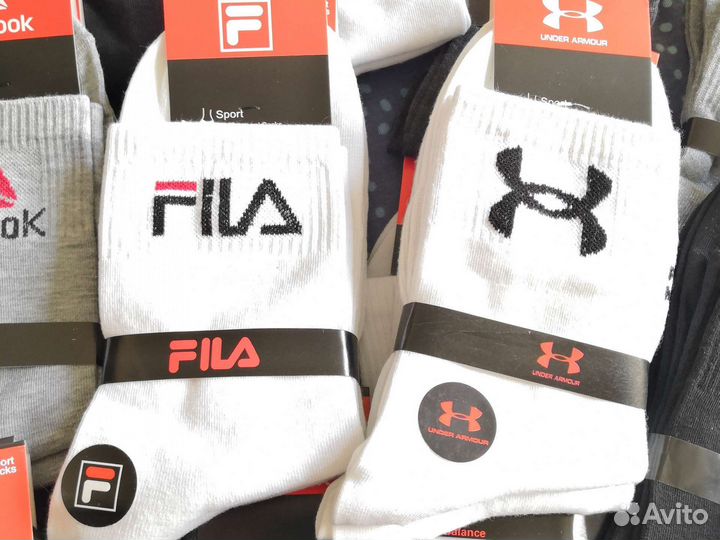 Носки Nike Adidas Puma Reebok Tommy Fila