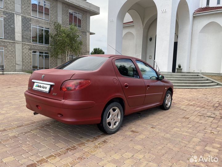 Peugeot 206 1.4 МТ, 2006, 171 272 км