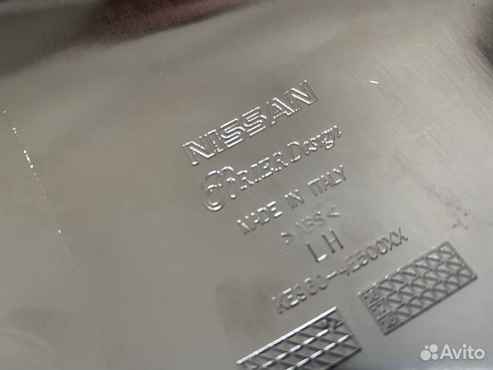 Накладки на зеркала Ниссан x-trail