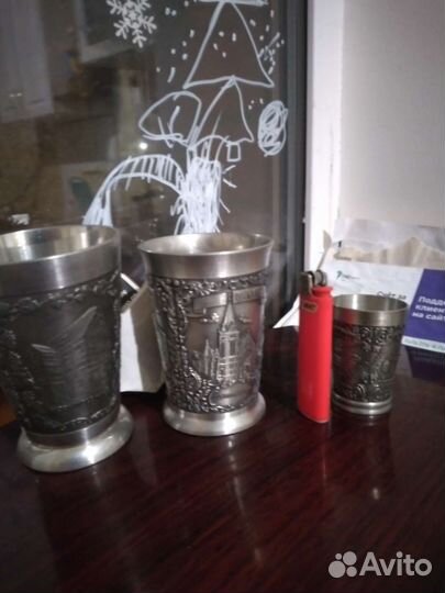 Стаканы олово,Гдр