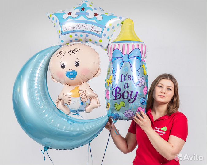 Воздушные Шары на Выписку, Гелиевые шары и шарики