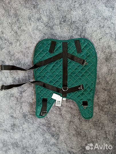 Шлейка меховая для собак средних пород