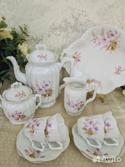 Сервиз чайный антикварный Германия
