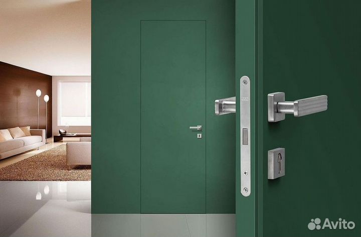 Скрытые двери под отделку