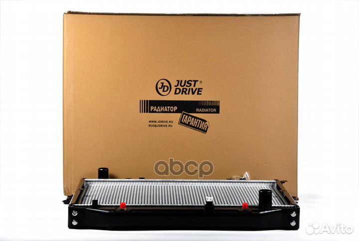 Радиатор двигателя AT (Способ сборки сот - Паяный)