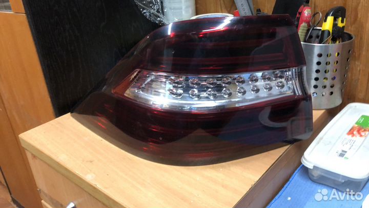 Фонарь левый внешний Mercedes ML w166