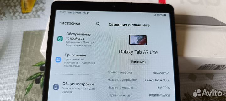 Планшет samsung galaxy tab a7 lite 32