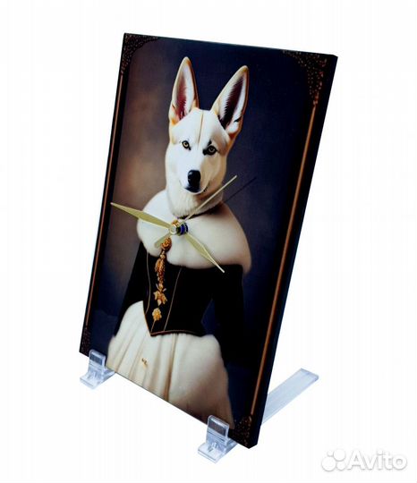 Декоративные часы леди альба