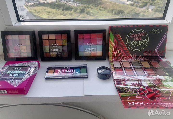 NYX оригинал новая палетка теней
