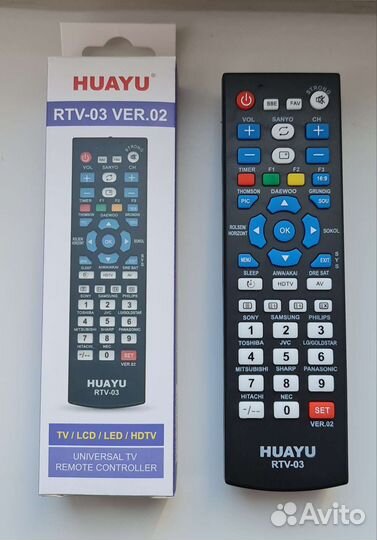 Универсальный пульт для телевизора