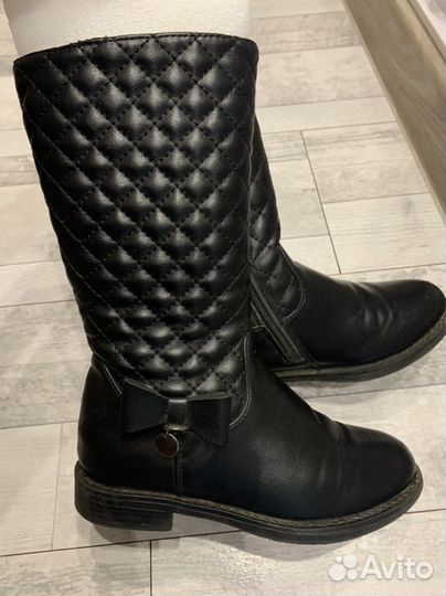 Сапоги демисезонные для девочки 30 р-р