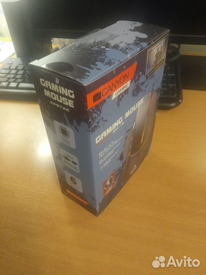 Компьютерная мышь Canyon Gaming Mouse Apstar GM-12