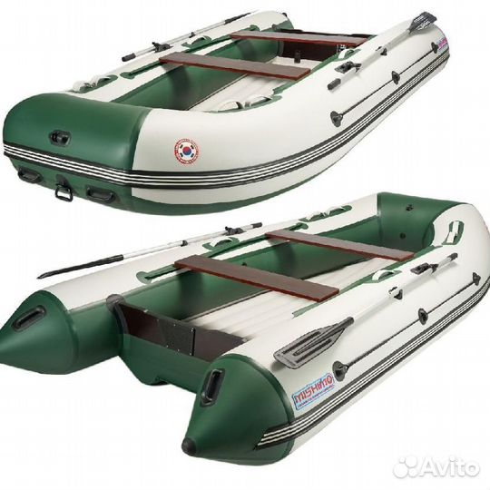 Лодка mishimo lite 350 (серо-зеленая)