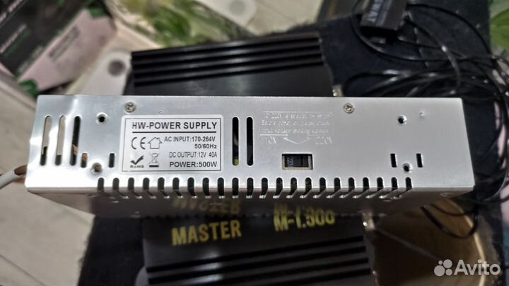 Импульсный блок питания 12v 40а 500ватт