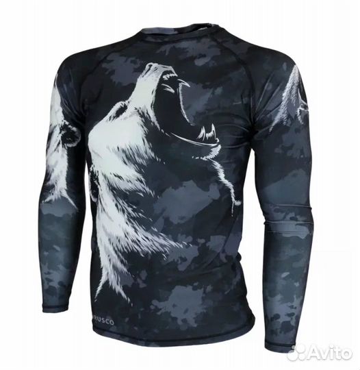 Рашгард детский Rusco Sport Grizzly (12 лет)