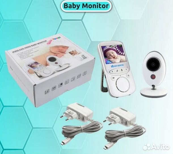 Видеоняня Baby Monitor VB605 с двусторонней связью