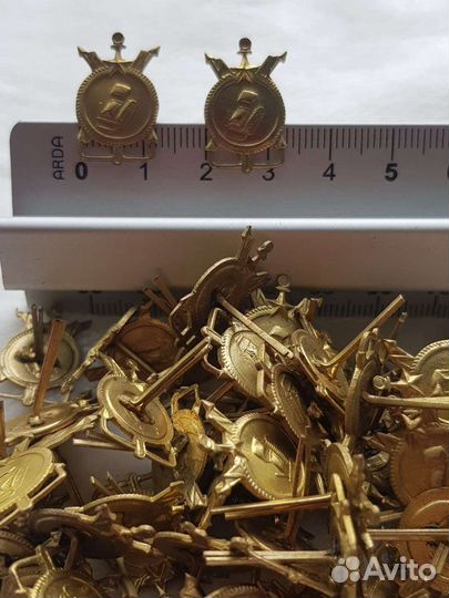 Петличные Эмблемы строительные войска