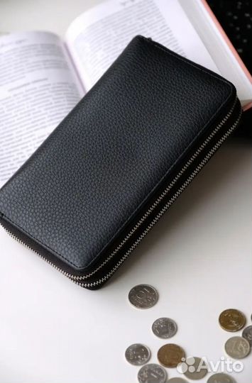 Мужской кошелек и зажим для денег (новые)