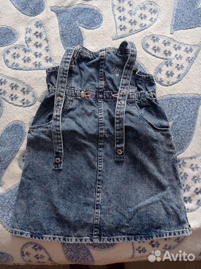 Джинсовый сарафан