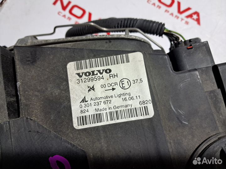Фара правая 31299594 ##YV1MW434/RUZ00063 Volvo V50