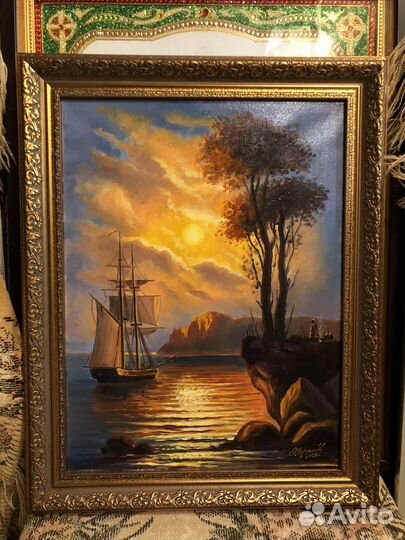 Картина маслом на холсте