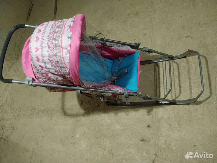 Коляска санки