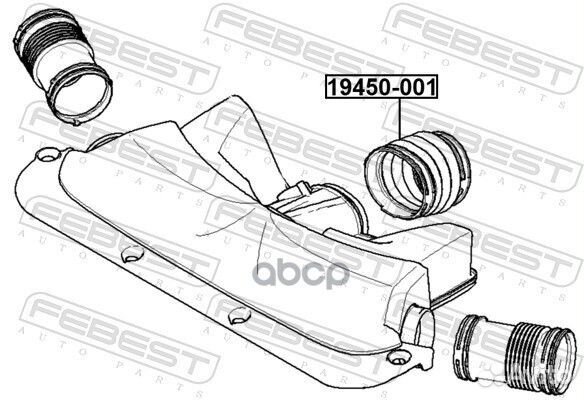 Патрубок воздушного фильтра BMW 7-ser E65/E66