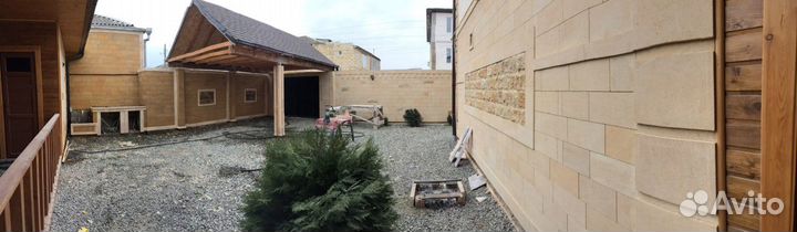 Облицовка дагестанским камнем