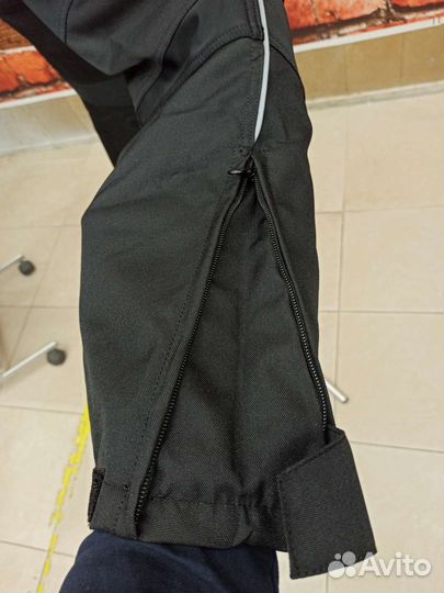 Мото штаны с подстежкой и защитой