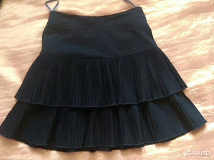 Юбка и жилет. Школьная форма коллекция Сапфир