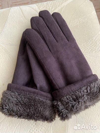 Перчатки женские новые теплые